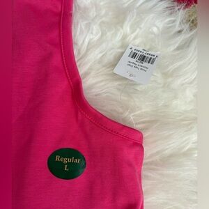 L.L. Bean large tank top pink